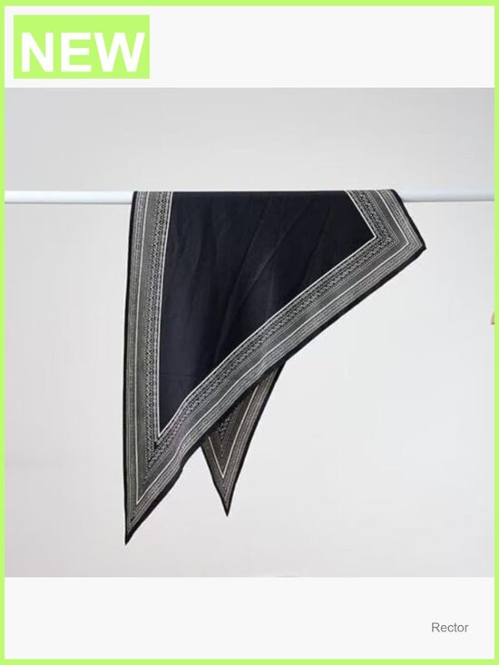Women Scarf Belt Triangle Silk Satin Hip Scarf Waist Wrap Tie Boho Accessory main image 6